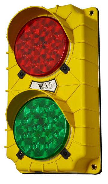 SG10-24RG-LED Stop and go light for interior and exterior use.