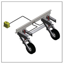 Yard Ramp undercarriage assembly
